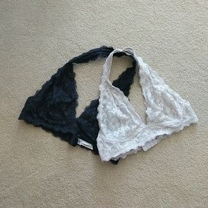Free People Galloon Halter Bralette, M